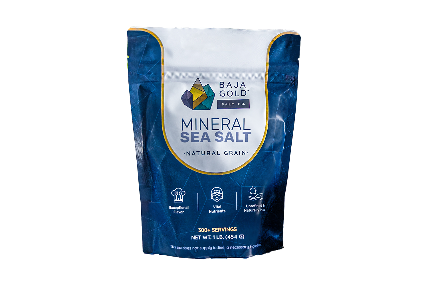 Baja Gold Mineral Sea Salt 1lb