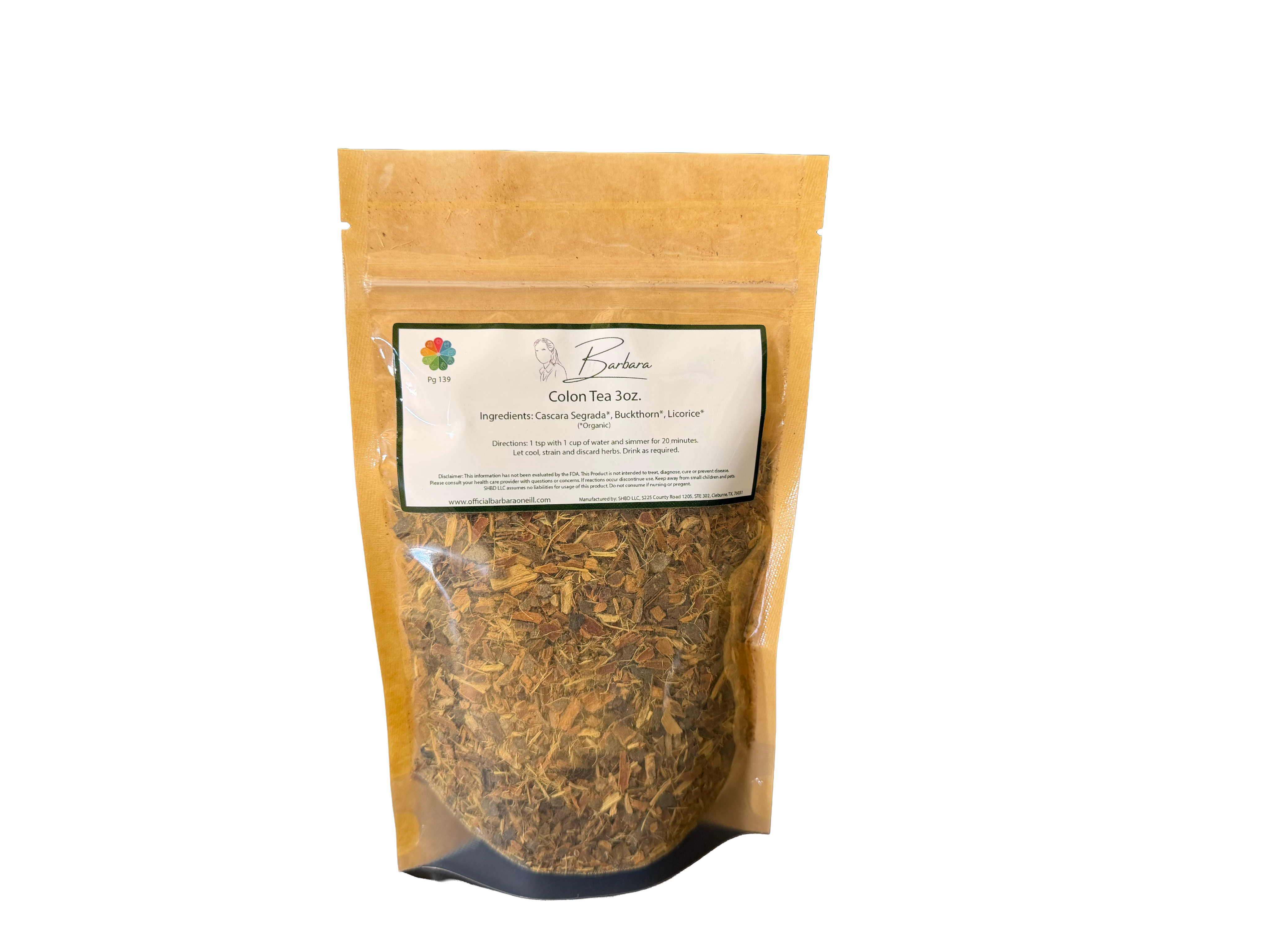 Organic Colon Tea - 3oz