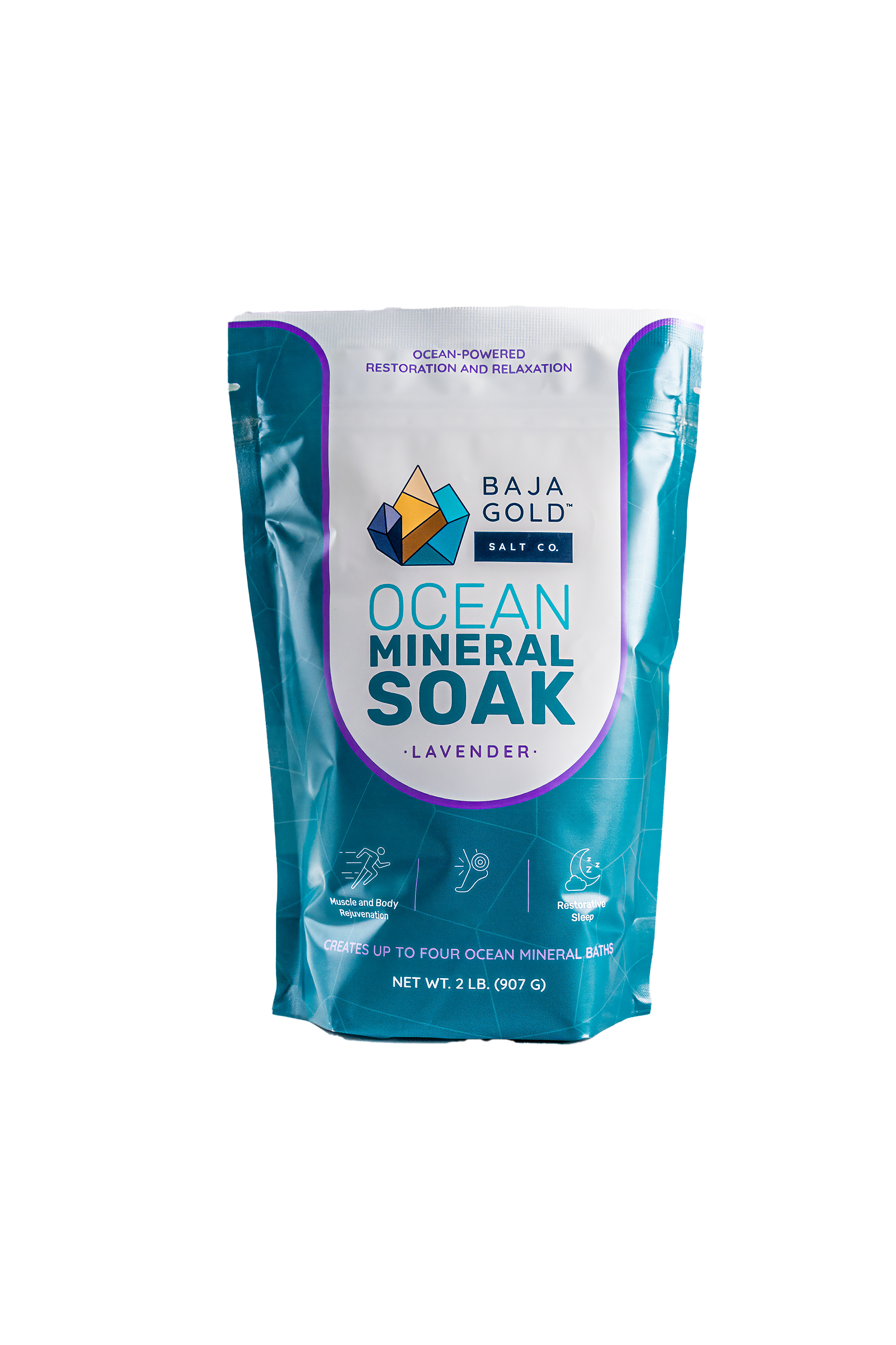 Baja Gold Ocean Mineral Soak - Lavender