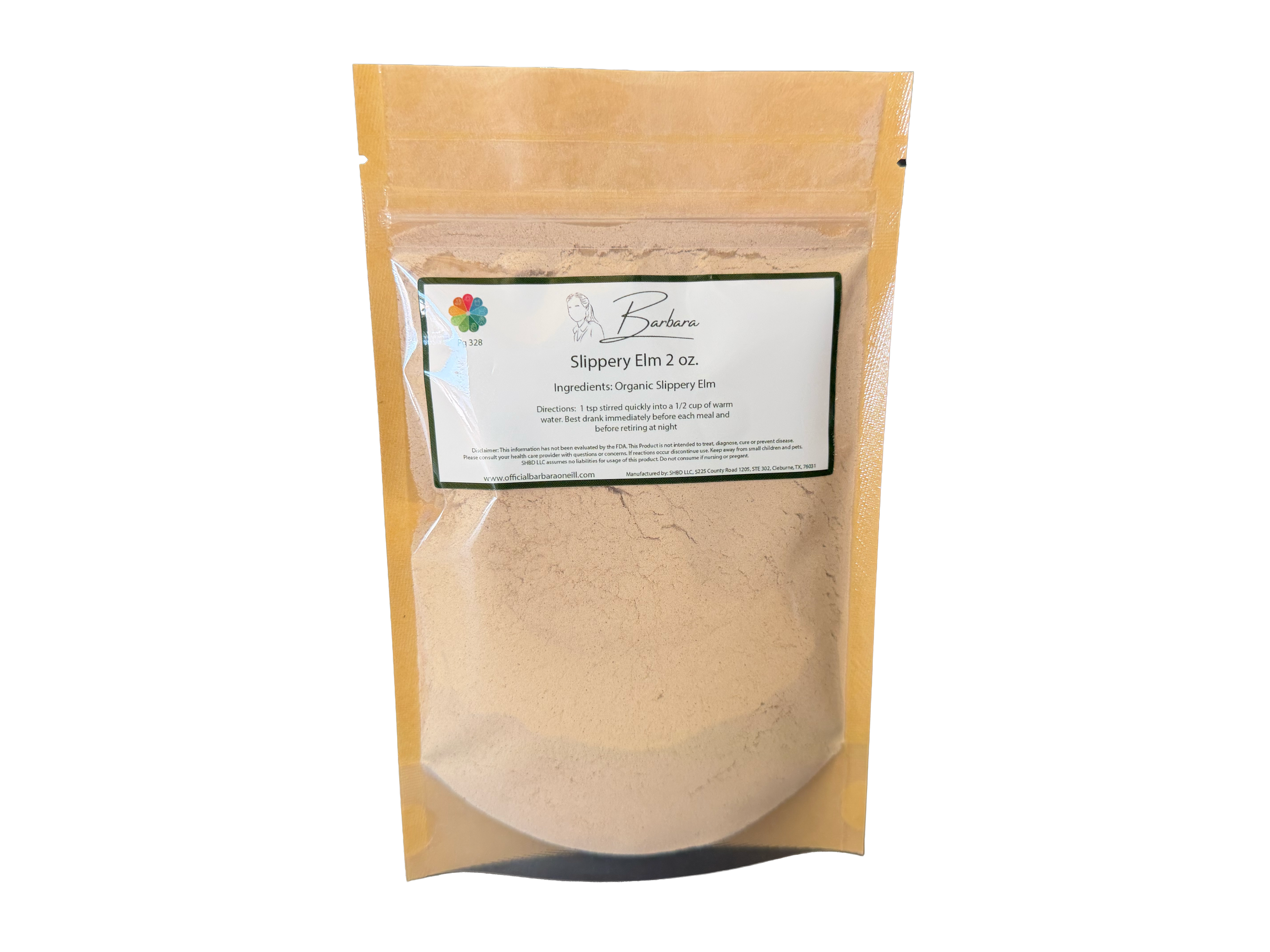 Organic Slippery Elm - 2oz