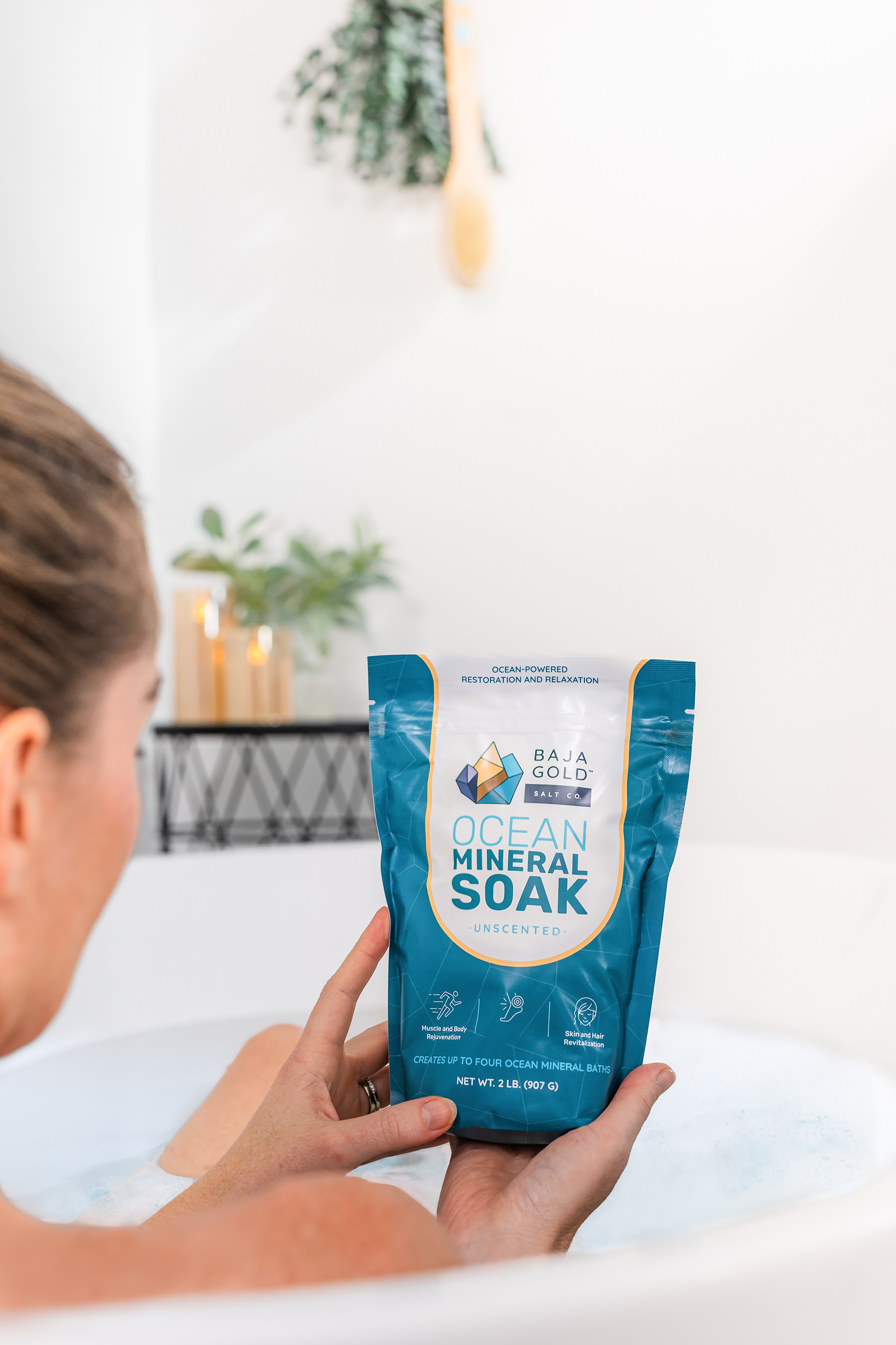 Baja Gold Ocean Mineral Soak - Unscented