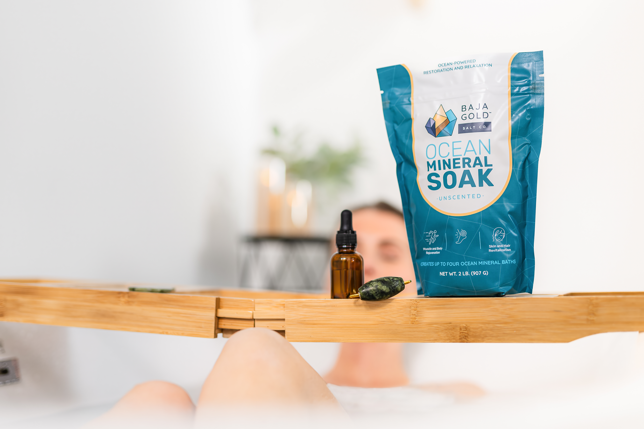 Baja Gold Ocean Mineral Soak - Unscented